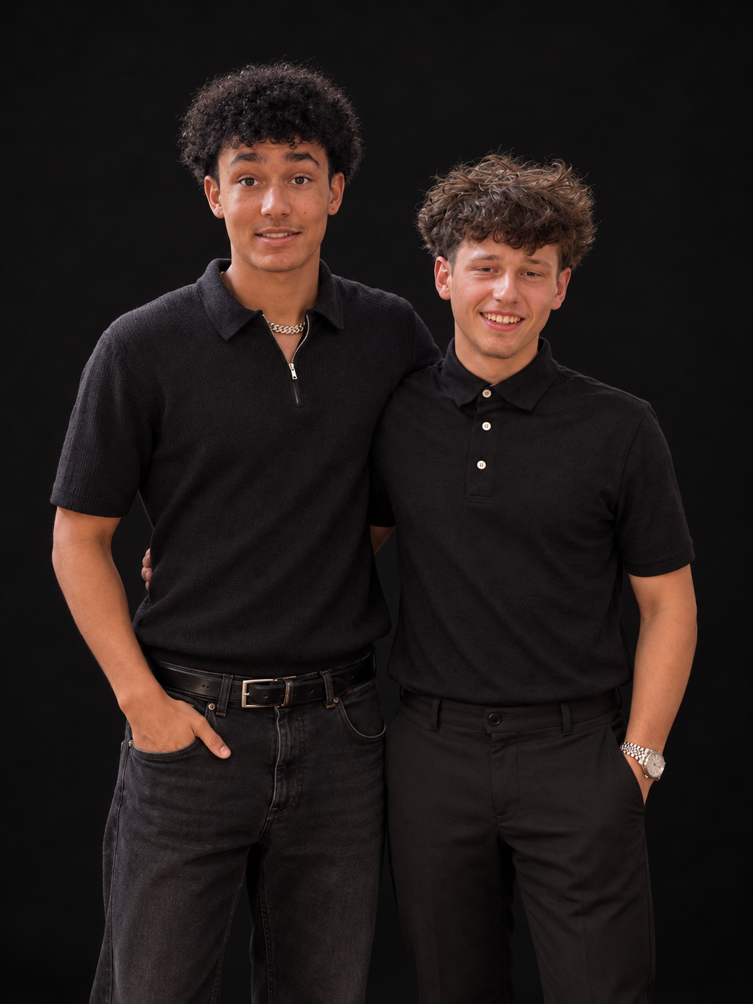 Jaydon Haack and Colin Fuehne, owners of Crystal Clear Customs